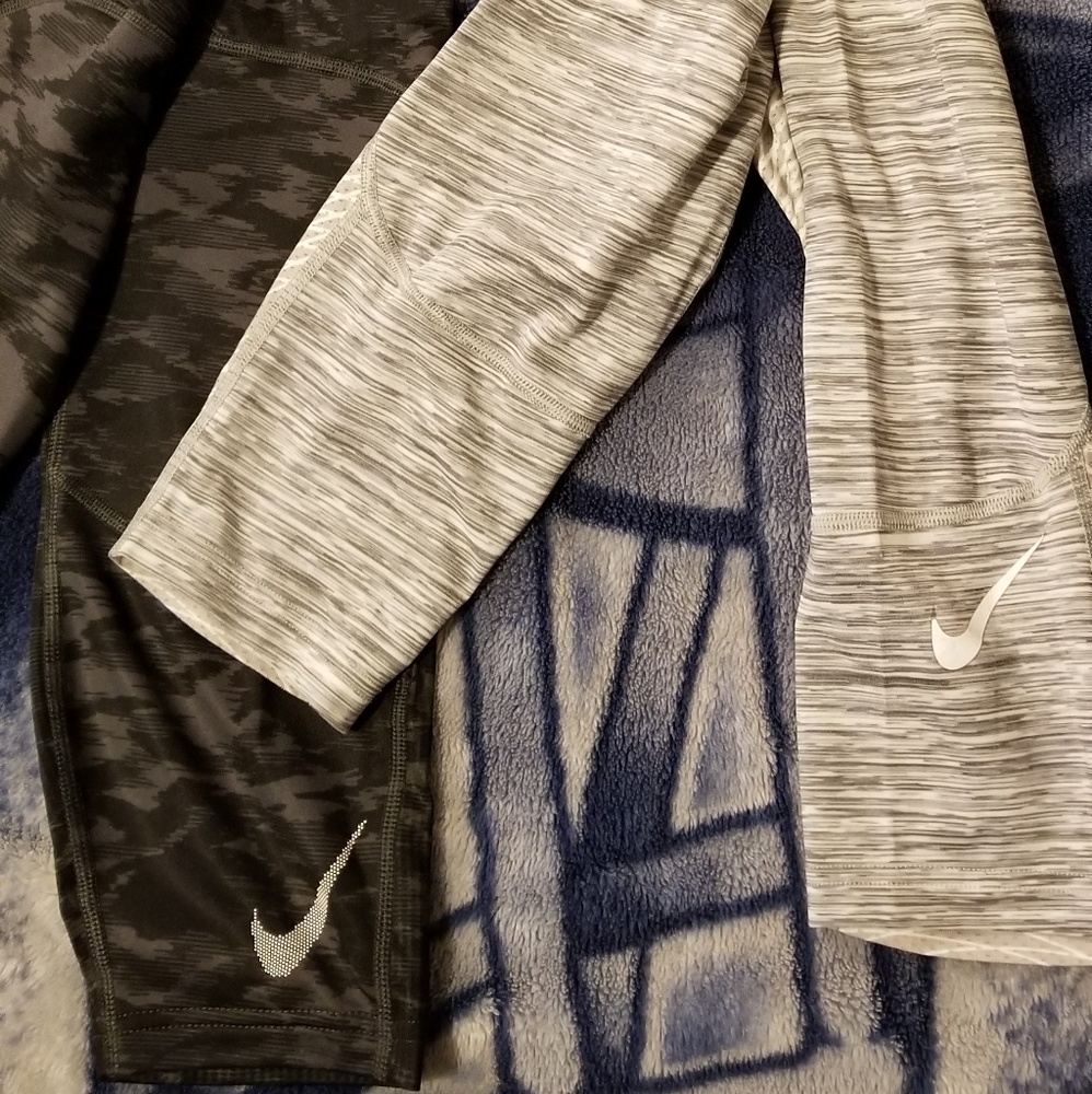 Nike Athletic Tights 2 Pairs